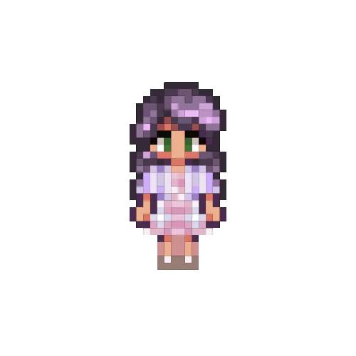 Pixel portrait of Ailin